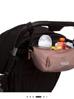 Colugo Pink Stroller Organizer Bag